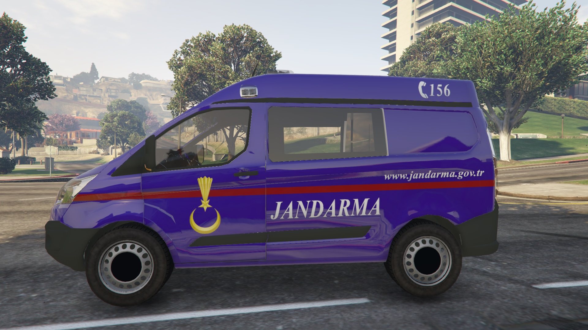 Turkish Jandarma 2016 Ford Transit 4K GTA 5 Mods